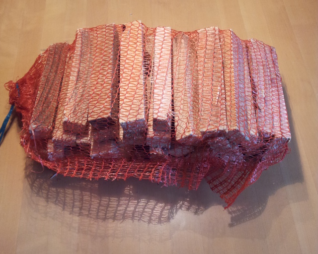 Brennholzlager und Verarbeitung